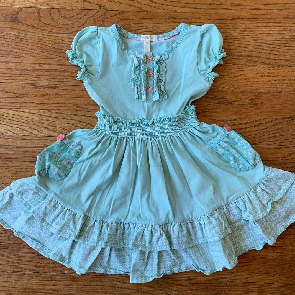 Matilda Jane size 4 mint green dress